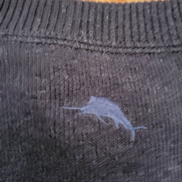 Tommy Bahama Pullover Sweater Notch V Neck Layering Winter L - Picture 8 of 8